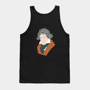 Ludwig Van Beethoven - portrait Tank Top